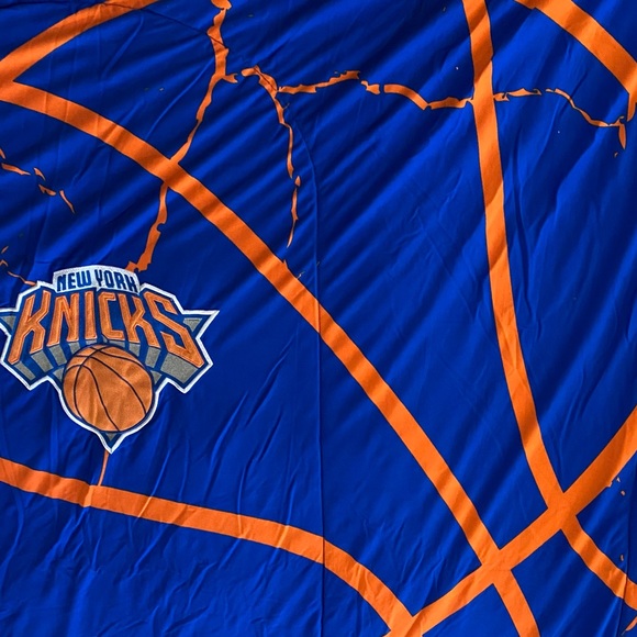 NBA New York Knicks Comforter Blanket 76” x 86” Playoffs Home Decor NY Knicks - Picture 10 of 10